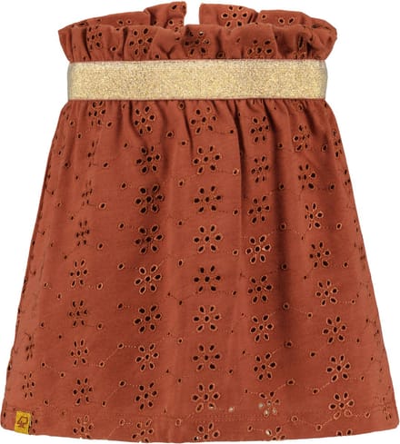 4PRESIDENT Rok Meisjes - Mahogany - Maat 116