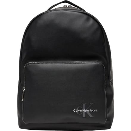 Calvin Klein Mono Logo Backpack Black Taglia: OS | Zaini Outlet | Uomo | Nero