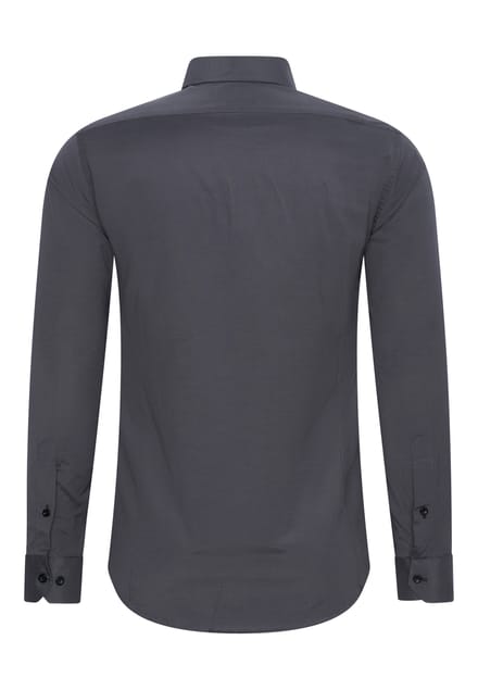 Rusty Neal Overhemden Overhemd Slim Fit Grijs