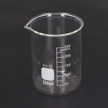 Dailygoods- Bekerset 10 Stuks - Borosilicaatglas - Gegradueerd