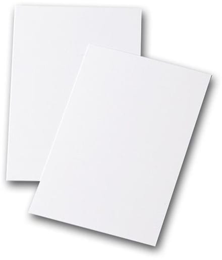 GPV visitekaartjeshouder wit, 82 x 128 mm, inclusief 100 visitekaartjes