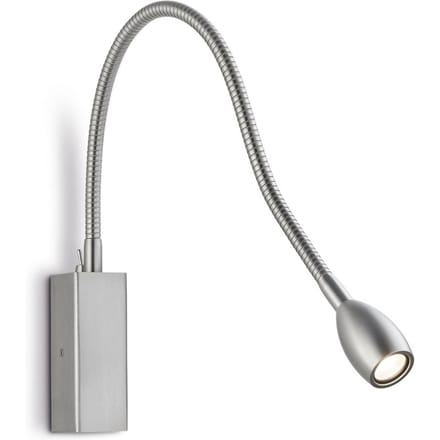 Knapstein LED wandlamp Medusa m. flexibele arm en schakelaar