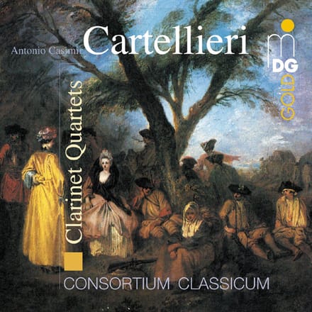Consortium Classicum - Cartellieri: Clarinet Quartets (CD)