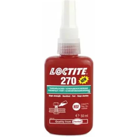 Sterke schroefdraadborging Loctite 270