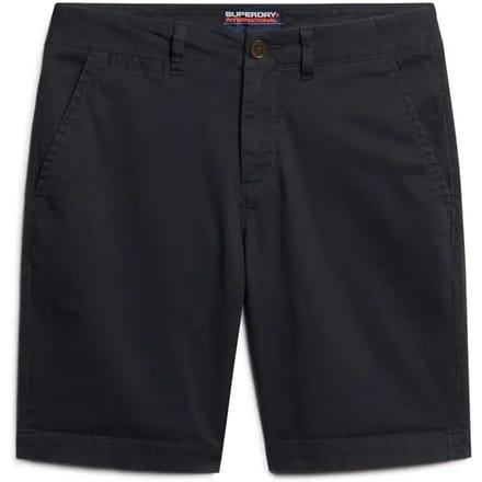 Superdry Vintage Chino Shorts Blauw Grootte: 30