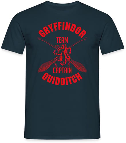 Harry Potter Gryffindor Quidditch T-Shirt Heren