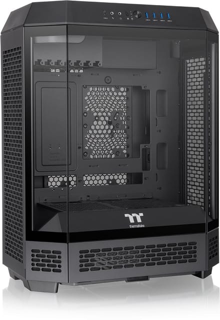 Thermaltake The Tower 600 Mid - PC Case - Behuizing - Gehard Glas - 2x140mm Ventilator - Zwart