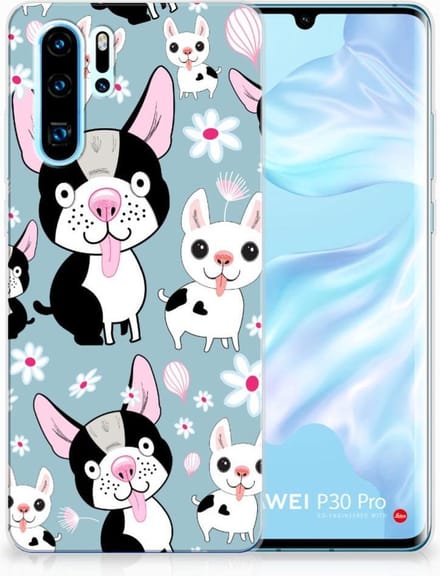 Huawei P30 Pro TPU Hoesje Hondjes