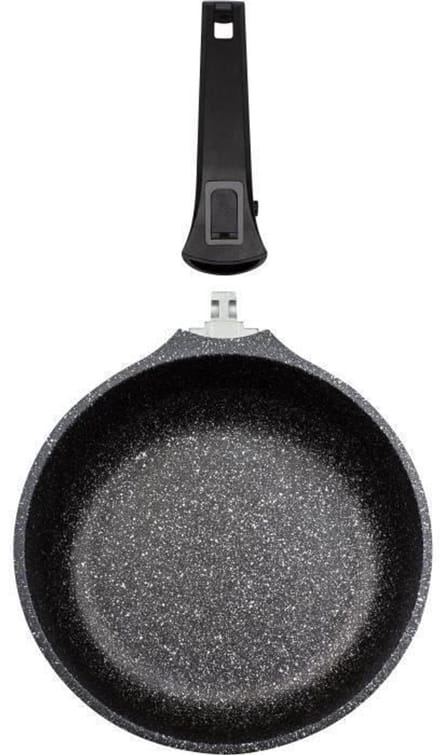 Wok van gietaluminium - GSW - EASY CLICK - 28 cm - Inductie