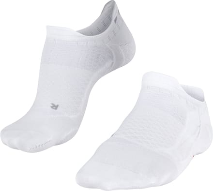 FALKE GO5 Invisible anti-blaar katoen functioneel materiaal golfsokken dames wit - maat 35-36