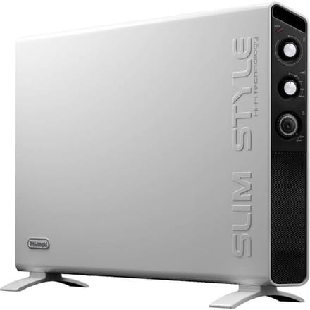 DeLonghi HCX3220FTS Convector 60 m³ 2000 W, 1200 W, 800 W Wit, Zwart