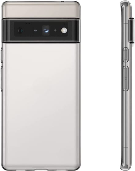 Shop4 Hoesje - Geschikt voor Google Pixel 6 Pro - Zachte Backcover - Transparant - Drop Proof Design