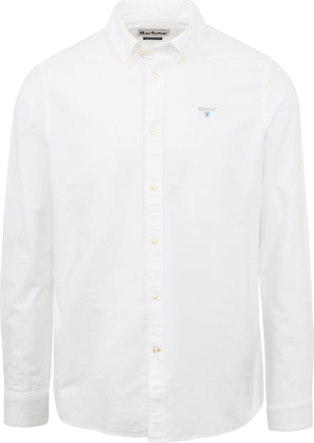 Barbour Oxtown Overhemd Wit - Maat XXL - Heren - Overhemden Casual