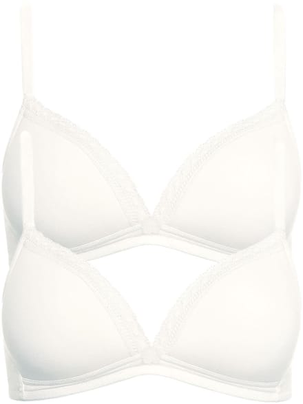 2-pack driehoek BH zonder beugel Ines