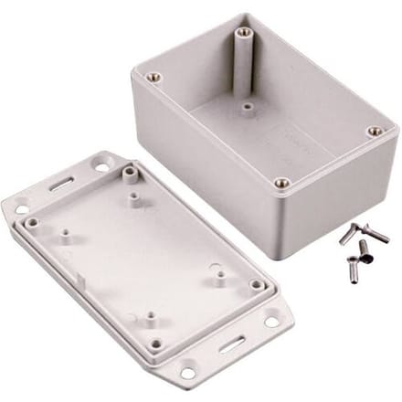 Hammond Electronics 1591XXDFLBK Universele behuizing 152 x 82 x 51 ABS Zwart 1 stuk(s)