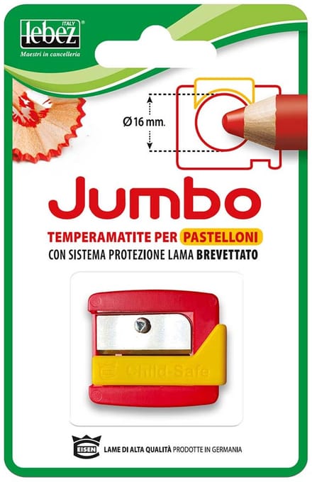 Lebez 117B potloodslijper Handmatige puntenslijper Rood, Geel
