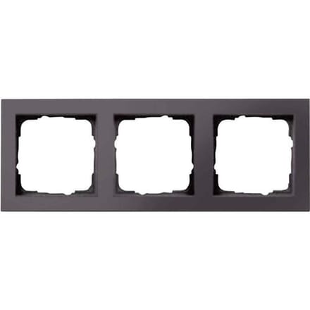 GIRA 0213 23 Frame 3-voudig E2, Standaard 55 Antraciet 1 stuk(s)