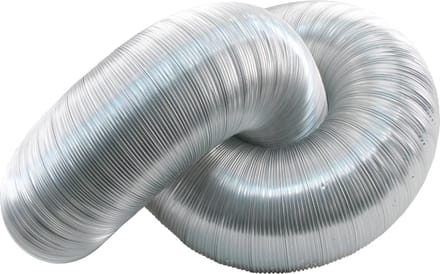 Starx afvoerslang flexibel aluminium 125mm - 3 meter (45.707.04)