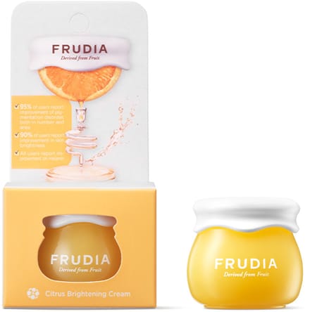 Frudia, Livré des Fruits, Agrumes, Éclaircissant, Crème, Pour le Visage, 10 g
