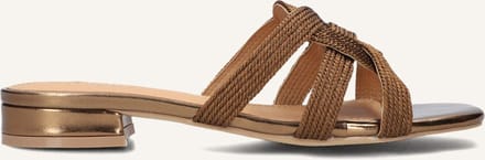 AYANA 0667-10 Slippers - Dames - Goudkleurig - Maat 37