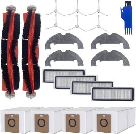 Accessoirespakket voor Dream D10 Plus/L10 Plus/Z10 Pro - Zak/Filter/Dweil/Zijborstel/Afzuigrol