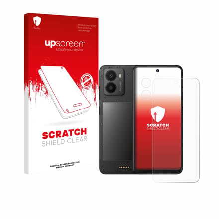 upscreen - Screenprotector voor Xplora HMD Fusion X1 (Voor+Camera) - Folie Beschermfolie transparant