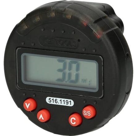 KS Tools 516.1191 Digitale draaihoekmeter met magneet, Ø 55,0 mm