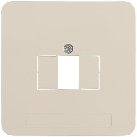 PEHA ST afdekplaat TAE/usb crème