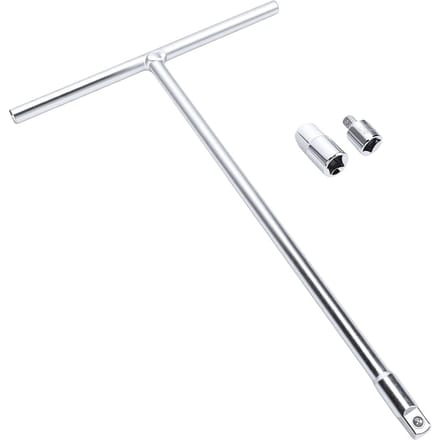 T-sleutel Grote torsie Multifunctioneel 3/8 inch aandrijving T-sleutel dopsleutel voor ATV UTV white