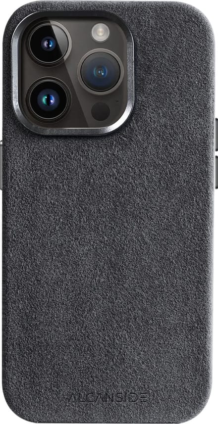 iPhone Alcantara Case - Space Grey