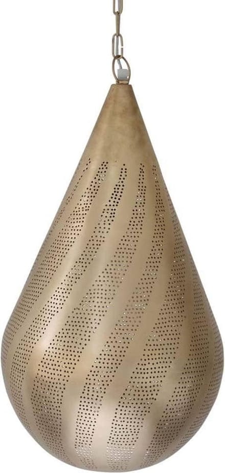 Safaary - Marokkaanse Hanglamp Goud Norine Ø 30 x 54cm