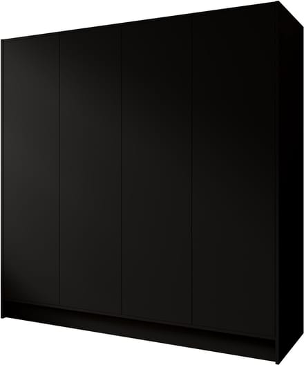 Kledingkast Goya 200 cm (zwart)
