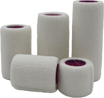 Hartmann - Witte latexvrije fixatiezwachtel - Peha-haft - 4cm x 20 meter