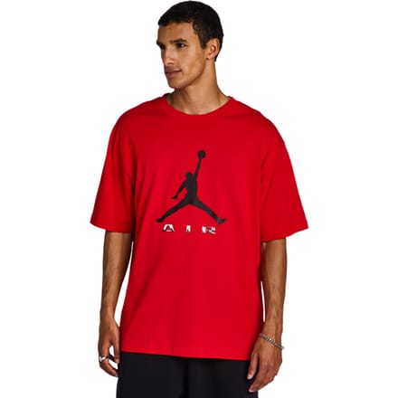 Jordan Brooklyn T-shirts Heren - Rood - Maat L - Katoen Jersey