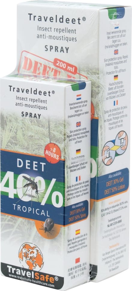 Travelsafe Familiepakket Deet 260 Ml 2 Stuks