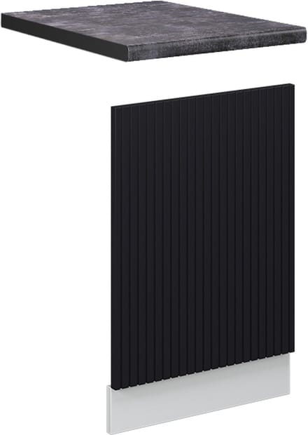 Vicco Fame-Line Frontpaneel – 45 cm, WB Antraciet Zwart gestreept