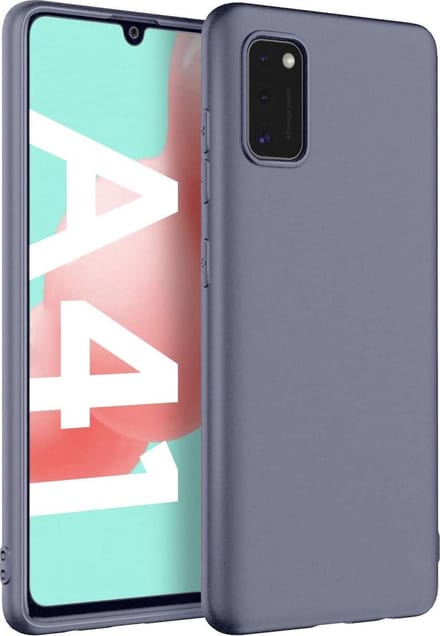 HB Hoesje Geschikt voor Samsung Galaxy A41 - Paars - Siliconen Back Cover
