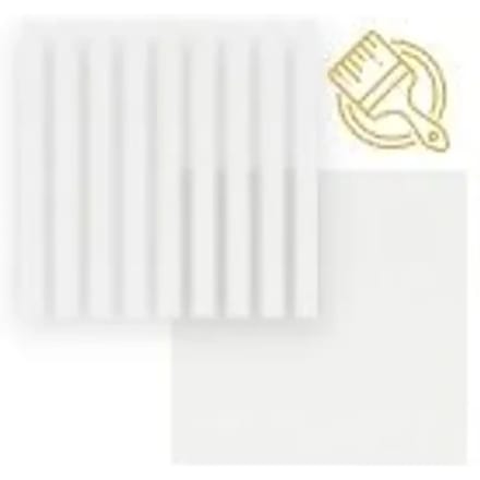 Maestro Latt Lattenwand - White (overschilderbaar) - 277x30xcm - 2 Stuks