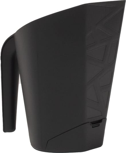 EDA XL Pelletschep, kunststof, zwart
