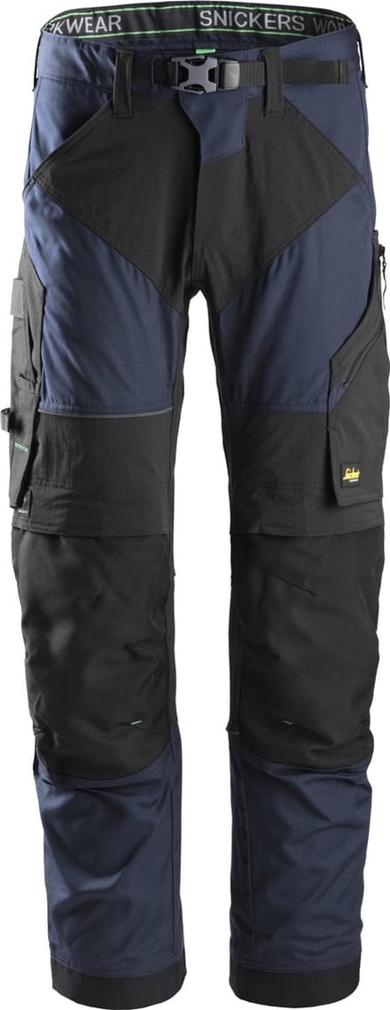 Snickers FlexiWork Werkbroek Stretch+ 6903 - Mannen - Navy/Zwart - 54