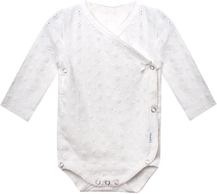 Claesen's® - Romper Embroidery WitCL 01-White Embroidery-XS