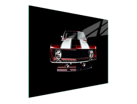 TMK ArtDeko - Snijplank van Gehard Glas - 52x30 cm - UV-Print - Antislip