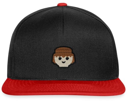 Playmobil Portret Figuur Borduurwerk Snapback cap