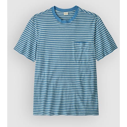 Patagonia Trail Harbor Pocket T-Shirt blauw