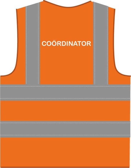 Coördinator hesje RWS oranje