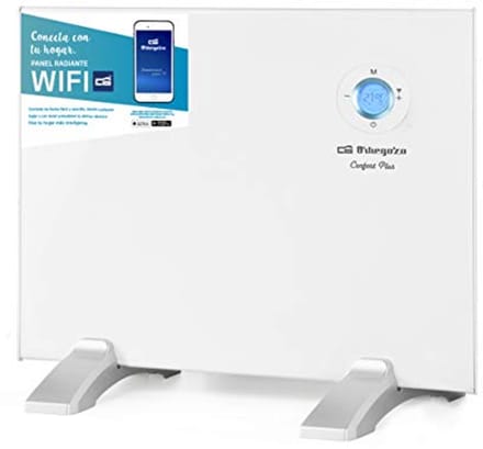 Digitaal verwarmingspaneel met WIFI, 500 W, LCD display, programmeerbaar