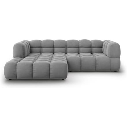 3-zits hoekbank Sky links velvet | Cosmopolitan Design