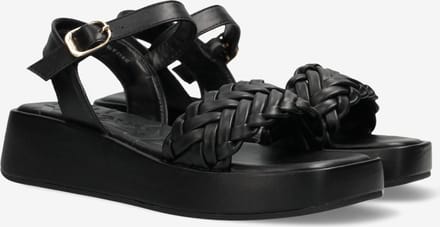 Mexx Lily Sandalen Plat - zwart - Maat 41