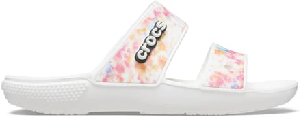 Crocs Classic Tiedye Graphic Sandal Wit/Multi Maat 46/47 US M12