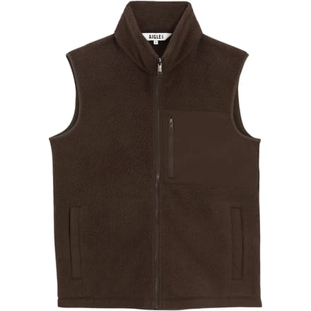 Lichte sleeveless sherpa vest met borstzak Aigle T-Kit